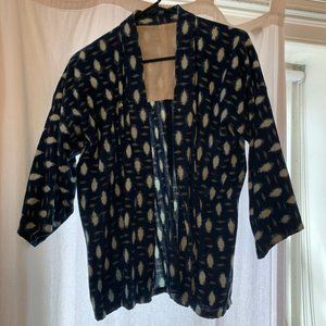 Vintage Japanese work jacket (women's size S, 4-6)